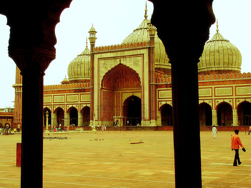 A Mosque near Chandni Chowk, Delhi, India