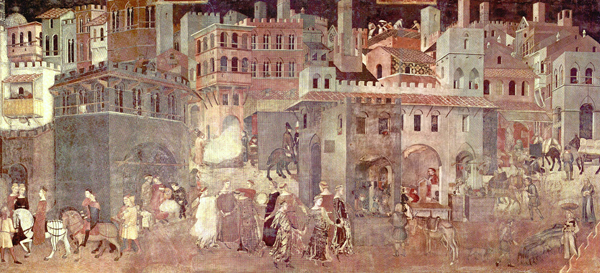 Ambrogio Lorenzetti 'Allegory of Good Government'