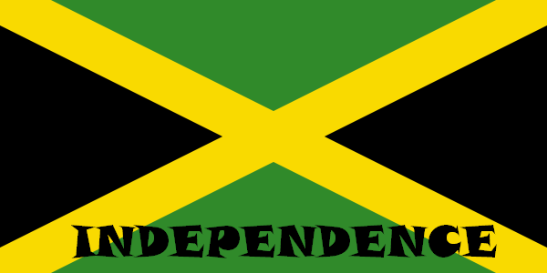 Jamiaca Independence Day Flag