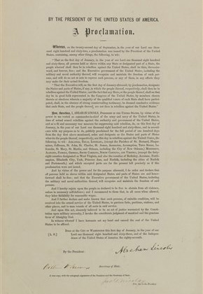 RFK Emancipation Proclamation